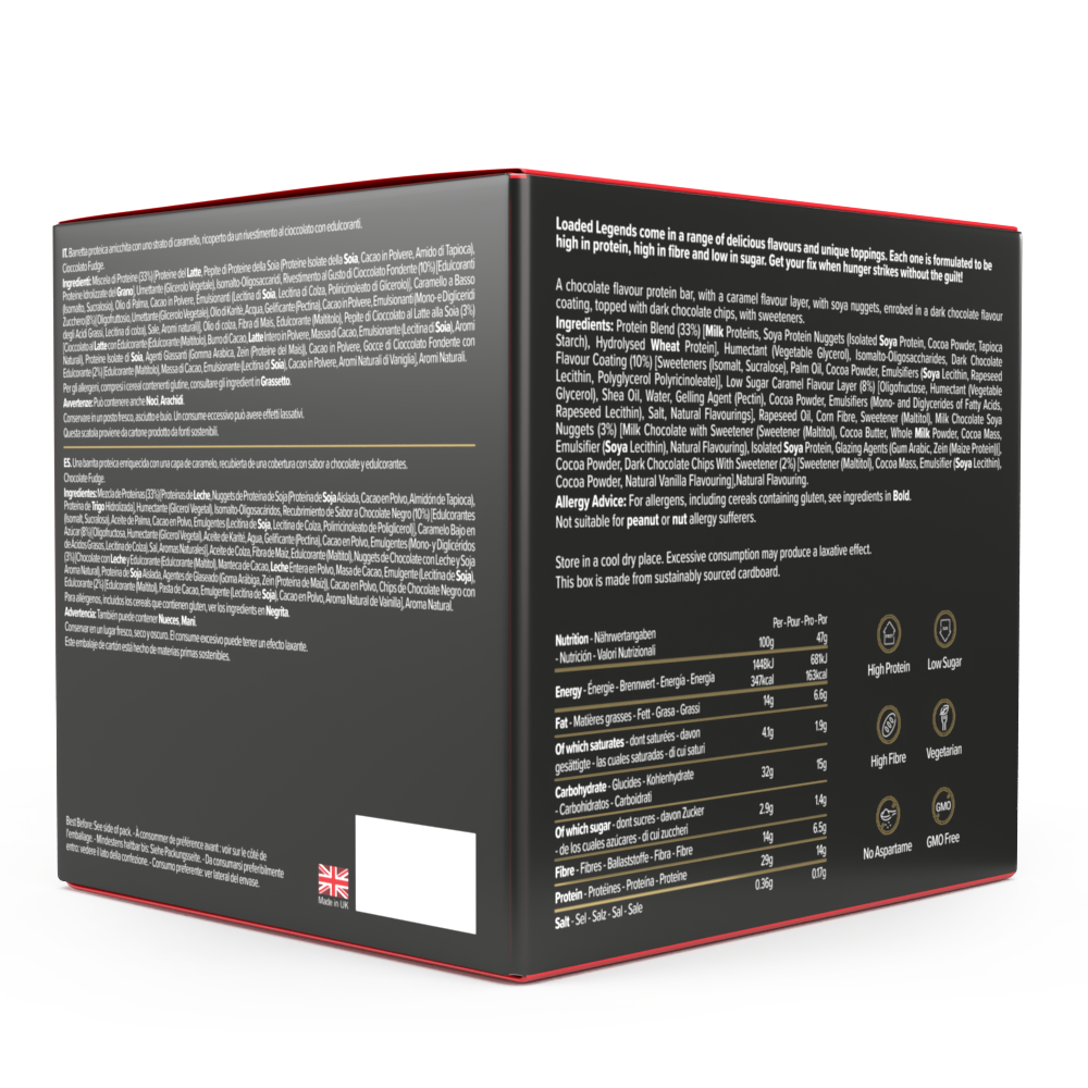 Loaded Legends Protein Bar