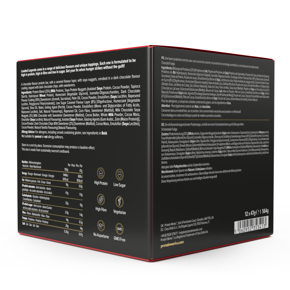 Loaded Legends Protein Bar