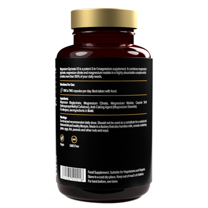 Magnesium Glycinate X3 cápsulas